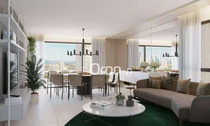 Apartamento à venda, 259 m² por r$ 3.025.000,00 - setor marista - goiânia/go