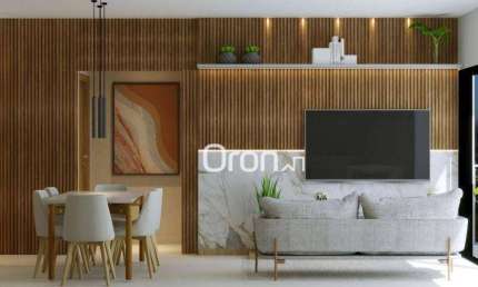 Flat com 1 dormitório à venda, 48 m² por R$ 569.000,00 - Parque Amazônia - Goiânia/GO