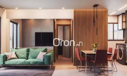 Apartamento à venda, 53 m² por R$ 360.000,00 - Parque das Nações - Aparecida de Goiânia/GO