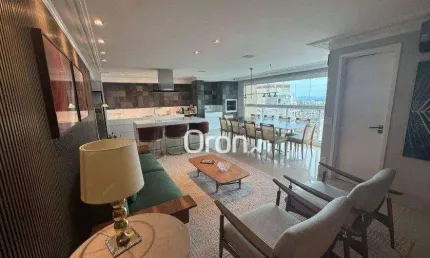 Apartamento mobiliado com 2 dormitórios à venda, 111 m² por R$ 1.250.000 - Setor Marista - Goiânia/GO