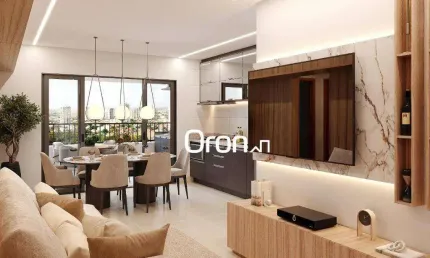 Apartamento com 2 dormitórios à venda, 60 m² por R$ 679.000,00 - Setor Marista - Goiânia/GO