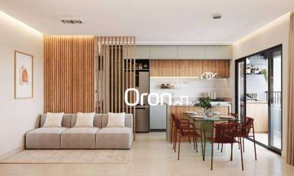 Apartamento com 3 dormitórios à venda, 82 m² por R$ 922.000,00 - Setor Marista - Goiânia/GO
