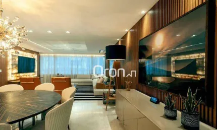Apartamento à venda, 260 m² por r$ 2.420.000,00 - setor marista - goiânia/go
