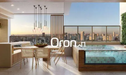 Apartamento com 4 dormitórios à venda, 232 m² por r$ 2.988.000,00 - setor marista - goiânia/go