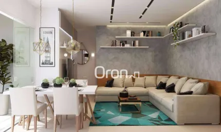 Apartamento à venda, 76 m² por R$ 453.000,00 - Parque Oeste Industrial - Goiânia/GO