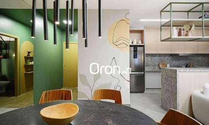 Apartamento com 1 dormitório à venda, 57 m² por R$ 490.000,00 - Setor Central - Goiânia/GO