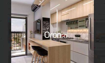 Apartamento com 2 dormitórios à venda, 58 m² por R$ 379.000,00 - Setor Sudoeste - Goiânia/GO