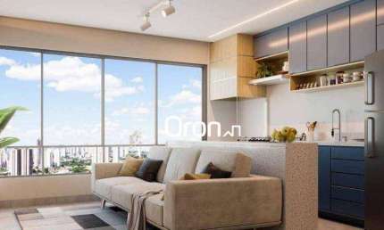 Apartamento com 2 dormitórios à venda, 55 m² por R$ 475.000,00 - Vila Rosa - Goiânia/GO