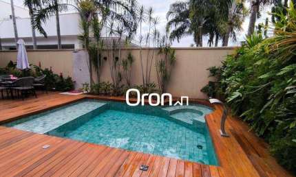 Casa mobiliada com 4 dormitórios à venda, 270 m² por R$ 3.497.000 - Portal do Sol Green - Goiânia/GO