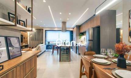 Apartamento Duplex com 3 dormitórios à venda, 97 m² por R$ 1.497.000,00 - Setor Oeste - Goiânia/GO