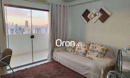 Flat mobiliado com 1 dormitório à venda, 41 m² por R$ 360.000 - Setor Bueno - Goiânia/GO