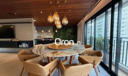 Apartamento mobiliado com 4 dormitórios à venda, 224 m² por R$ 2.790.000 - Setor Marista - Goiânia/GO