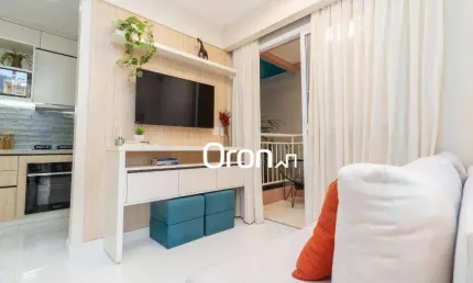 Apartamento com 2 dormitórios à venda, 46 m² por R$ 294.000,00 - Residencial Porto Seguro - Goiânia/GO