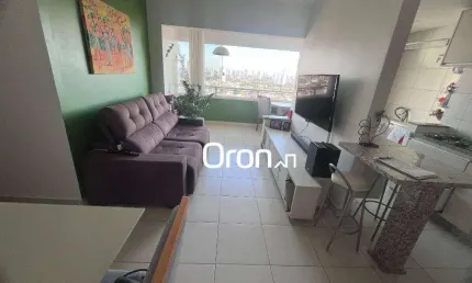 Apartamento mobiliado com 2 dormitórios à venda, 63 m² por R$ 405.000 - Parque Amazônia - Goiânia/GO