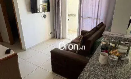 Apartamento com 2 dormitórios à venda, 54 m² por r$ 248.000,00 - vila rosa - goiânia/go