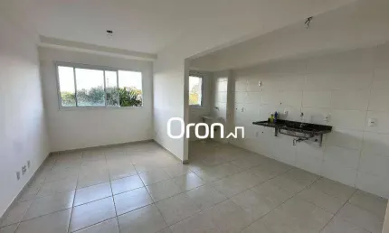 Apartamento com 2 dormitórios à venda, 48 m² por r$ 275.000,00 - vila alzira - aparecida de goiânia/go