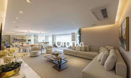 Apartamento mobiliado com 3 dormitórios à venda, 359 m² por r$ 4.500.000 - setor bueno - goiânia/go
