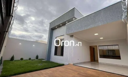 Casa com 3 dormitórios à venda, 110 m² por r$ 530.000,00 - residencial mirante - goiânia/go