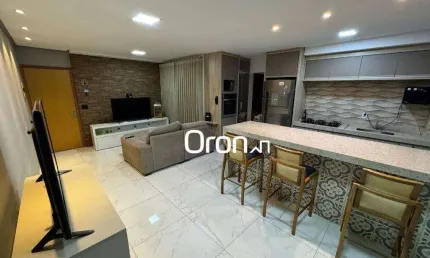 Apartamento com 2 dormitórios à venda, 77 m² por r$ 419.000,00 - vila rosa - goiânia/go
