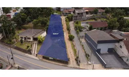 Terreno à venda na Rua Franz Volles, Itoupava Central, Blumenau por R$ 400.000