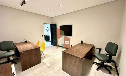 SALA COMERCIAL MOBILIADA NA ALAMEDA LUCAS NOGUEIRA - ATIBAIA - SP