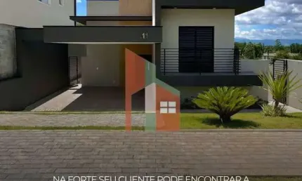 NOVO! Sobrado c/ 3 suítes em Atibaia, condomínio Buona Vita