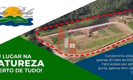 Lançamento - condomínio vista bela estância, da represa de nazaré paulista