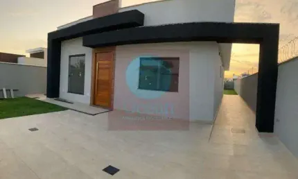 Ocean Vende:Jardim Atlântico, Casa, 3 quartos, área gourmet, quintal, churrasqueira.