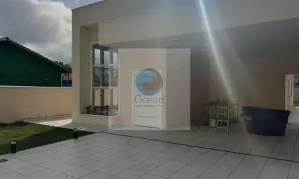 Ocean Vende: Jardim Atlântico, Casa, 3 quartos, sendo 1 suíte, Área Gourmet com Lavabo, Jardim.