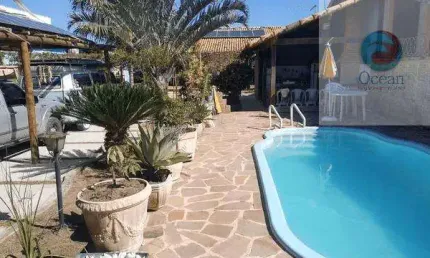 Ocean Vende: Jardim Atlântico, Casa, 3 quartos, sendo 1 suíte, piscina, área de lazer, sistema solar