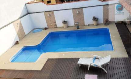 Ocean Vende: Maricá, Condomínio, Casa, 5 quartos sendo 5 suítes, piscina, área gourmet, Edícula