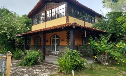 Ocean vende: itaipuaçu, casa 4qts, 2 quadras praia, piscina, churrasqueira, terreno 1.440M²