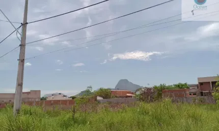 Ocean vende: Itaipuaçu, terreno 480M², plano, rua asfalto, documentação ok.