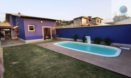 Ocean vende:  Maricá, Manu Manuela, casa 2 quartos(1suíte), piscina, terreno anexo.