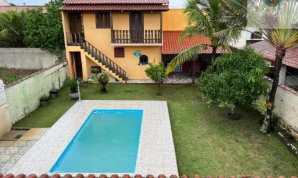 Ocean vende:  Itaipuaçu, casa 5 quartos(3 suítes), anexo, piscina, churrasqueira, fogão lenha