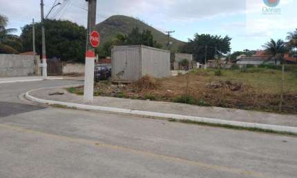 Ocean vende: Marica, Inoã, terreno esquina, 595M², plano, rua asfaltada, escritura/RGI.