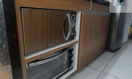 Ocean vende: Maria Paula, apartamento, 2 quartos, planejados, varanda, garagem, sala, cozinha