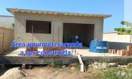 Ocean vende:  Itaipuaçu, casa inacabada, 2 quartos(1 suíte), sala ampla, coz. americana, asfalto