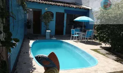 Ocean Vende: São Bento da Lagoa, Casa, 2 quartos sendo 1 suíte, piscina, Área gourmet com cozinha