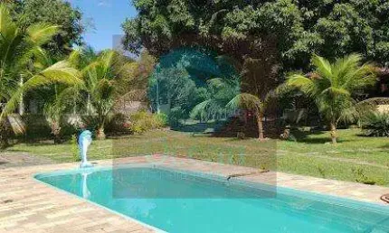 Ocean vende: Itaocaia Valley Área de 5.000 metros casa grande com varandas, piscina, campo futebol