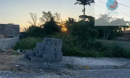 Ocean Vende: Jardim Atlântico, Terreno, plano, murado, quadra da praia, 600m2