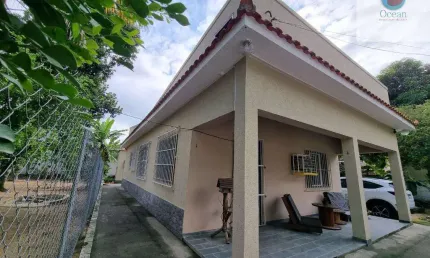 Ocean vende: Maricá, São J. Imbassai, casa 5 quartos(2suítes), 1360M², área de lazer, churrasqueira.