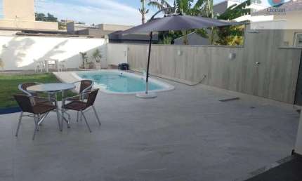 Ocean vende: Maricá , Condomínio, casa 3 quartos, sendo 1 suíte, área gourmet, garagem, piscina