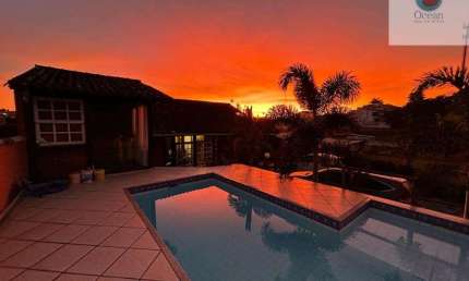Ocean vende:  Niterói, Mata Paca, casa 3 quartos(1suíte), área gourmet, piscina, varanda. três salas