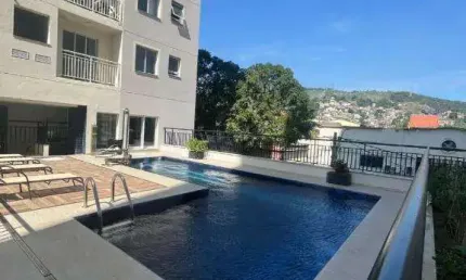 Ocean vende:  Niterói, Centro, Condomínio Urban Downtown, apartamento 2 quartos, varanda