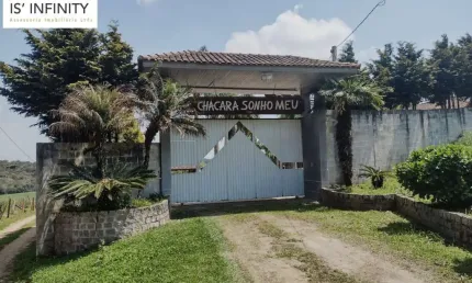 Chácara/36.300m² á 25min Shopping S.José/41min Curitiba/ R$2.600.000.00