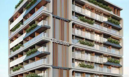 Flat com 1 dormitório à venda, 42 m² por R$ 461.830,96 - Intermares - Cabedelo/PB