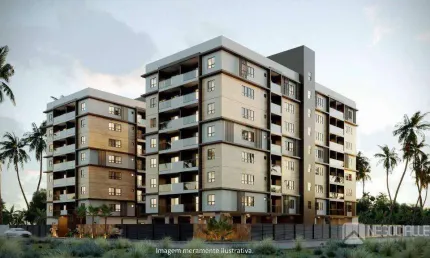Apartamento com 2 dormitórios à venda, 52 m² por R$ 344.000,00 - Camboinha - Cabedelo/PB