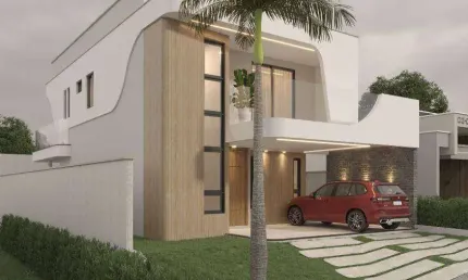 Casa com 4 dormitórios à venda, 190 m² por R$ 975.000,00 - Zona Rural - Campina Grande/PB