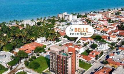 Apartamento com 2 dormitórios à venda, 38 m² por R$ 247.680 - Monte Castelo - Cabedelo/PB